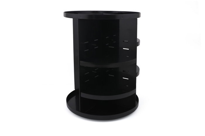 Hermia Organizador de Maquillaje 980302 Negro Plástico 23 x 23 x 30.5 cm